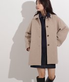 【エヌ ナチュラルビューティーベーシック/N.Natural Beauty basic】のステンカラーミディコート 人気、トレンドファッション・服の通販 founy(ファニー) ファッション Fashion レディースファッション Fashion for Women アウター Coat / Outerwear Collection コート・ロングコート・ピーコート Long Coats, Peacoats & More おすすめ Recommended / Our Picks スリーブ Sleeve, Long Sleeve / Short Sleeve フォルム Silhouette, Form ミドル Middle Length, Mid Height メランジ Melange, Mixed Yarn ロング Long, Long-Length thumbnail ベージュ|ID: prp329100004639691 ipo3291000000034369419
