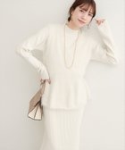 【ナチュラルクチュール/natural couture】のフェザーペプラムベスト+リブタイトワンピースSET 人気、トレンドファッション・服の通販 founy(ファニー) ファッション Fashion レディースファッション Fashion for Women アウター Coat / Outerwear Collection アクセサリー Fashion Accessories イヤリング Earrings シンプル Simple, Minimal スニーカー Sneakers, Trainers スリット Slit, Slit Detail ダウン Down, Puffer なめらか Smooth, Silky Texture ネックレス Necklace, Pendant Necklace フィット Fit, Slim Fit フェザー Feather, Feather Detail ベスト Vest, Waistcoat ペプラム Peplum, Flared Hem ポケット Pocket, Pocket Detail 再入荷 Restock / Back in Stock おすすめ Recommended / Our Picks エレガント 上品 Elegant 2025年 2025 2025-2026秋冬・A/W Autumn/Winter 2025–26 AW25–26 thumbnail アイボリー|ID: prp329100004639692 ipo3291000000036207531