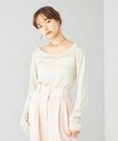 【ユナイテッドアローズ/UNITED ARROWS】のEMMEL REFINES EM グリッター ロングスリーブ カットソー 人気、トレンドファッション・服の通販 founy(ファニー) ファッション Fashion レディースファッション Fashion for Women トップス・カットソー Cut & Sew Tops カットソー・ベーシックTシャツ Cut-and-Sewn Tops / Stretch Tees & Basics 2024年 2024 2024春夏・S/S Spring/Summer 2024 SS24 インナー Innerwear カットソー Cut and Sewn Top キャミワンピース Cami Dress, Slip Dress グリッター Glitter, Sparkle シャイニー Shiny, Glossy Finish スリーブ Sleeve, Long Sleeve / Short Sleeve デコルテ Décolleté, Neckline トレンド Trend, Trending Now フィット Fit, Slim Fit フェミニン Feminine, Girly ボトム Bottoms, Lower Wear ロング Long, Long-Length 春 Spring 長袖 Long Sleeve, Full Sleeve |ID:prp329100004639698