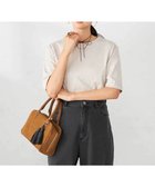 【アー ヴェー ヴェー/a.v.v】の【接触冷感/UVカット/コットン100%】ロールアップハーフスリーブTシャツ グレージュ|ID: prp329100004639708 ipo3291000000033901303