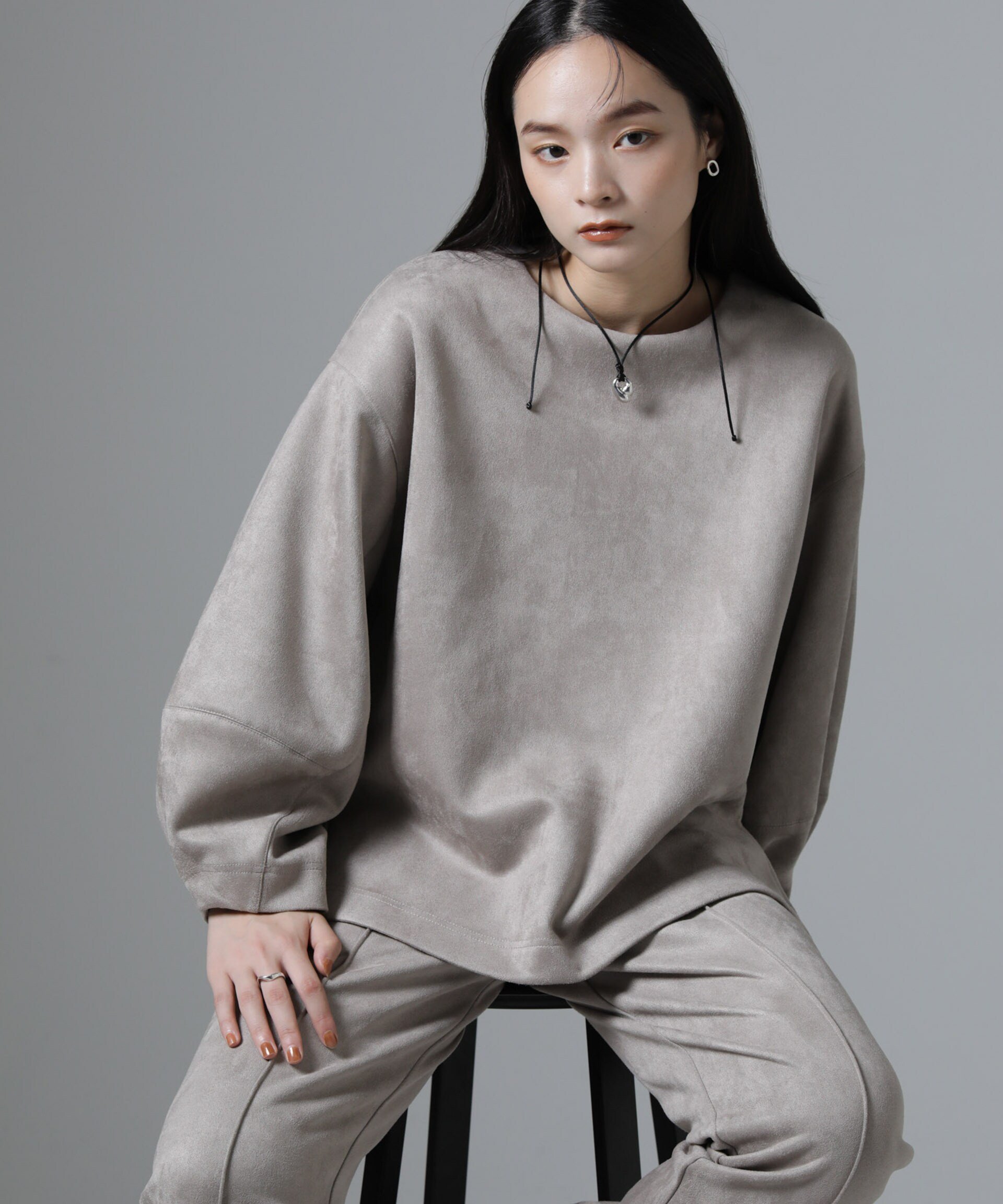 【ナノ ユニバース/nano universe】のカットスエードプルオーバー(セットアップ可) 人気、トレンドファッション・服の通販 founy(ファニー) 　ファッション　Fashion　レディースファッション　Fashion for Women　トップス・カットソー　Cut & Sew Tops　カジュアルプルオーバー・ニットトップス　Pullovers & Knit Tops / Casual Pullovers　ウォッシャブル　Machine Washable　シンプル　Simple, Minimal　ストレッチ　Stretch, Stretchy Fabric　セットアップ　Set-Up, Coordinated Outfit　トレンド　Trend, Trending Now　ベロア　Velour, Soft Velvet　おすすめ　Recommended / Our Picks　2024年　2024　2024-2025秋冬・A/W　Autumn/Winter 2024–25 AW24–25　 other-1|ID: prp329100004639722 ipo3291000000033445527