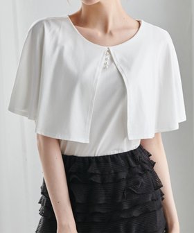 【ラナン/Ranan】のひんやり!ケープ風デザインカットソー 人気、トレンドファッション・服の通販 founy(ファニー) ファッション Fashion レディースファッション Fashion for Women トップス・カットソー Cut & Sew Tops カットソー・ベーシックTシャツ Cut-and-Sewn Tops / Stretch Tees & Basics カットソー Cut and Sewn Top スリット Slit, Slit Detail ノースリーブ Sleeveless, No-Sleeve パール Pearl, Pearl Accent フェミニン Feminine, Girly フロント Front, Front Design ポケット Pocket, Pocket Detail 夏 Summer |ID:prp329100004639730