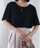 【ラナン/Ranan】のひんやり!ケープ風デザインカットソー 人気、トレンドファッション・服の通販 founy(ファニー) ファッション Fashion レディースファッション Fashion for Women トップス・カットソー Cut & Sew Tops カットソー・ベーシックTシャツ Cut-and-Sewn Tops / Stretch Tees & Basics カットソー Cut and Sewn Top スリット Slit, Slit Detail ノースリーブ Sleeveless, No-Sleeve パール Pearl, Pearl Accent フェミニン Feminine, Girly フロント Front, Front Design ポケット Pocket, Pocket Detail 夏 Summer thumbnail ブラック|ID: prp329100004639730 ipo3291000000033634326