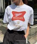 【カプリシューレマージュ/CAPRICIEUX LEMAGE】のGOOD ROCK SPEED Miller Tシャツ 人気、トレンドファッション・服の通販 founy(ファニー) ファッション Fashion レディースファッション Fashion for Women トップス・カットソー Cut & Sew Tops シャツ・ブラウス・オフィスカジュアル Elegant Blouses & Button-Ups ロングTシャツ・Tシャツ Longline T-Shirts & Tees ショーツ Shorts, Short Pants デニム Denim, Jeans Material フロント Front, Front Design ヴィンテージ Vintage Style thumbnail ホワイト|ID: prp329100004639770 ipo3291000000033446127