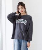 【レピピアルマリオ/repipi armario / KIDS】のチョベリグルーズロンT 人気、トレンドファッション・服の通販 founy(ファニー) ファッション Fashion キッズファッション Fashion for Kids おすすめ Recommended / Our Picks カーゴパンツ Cargo Pants, Utility Pants チェック Check, Plaid, Tartan デニム Denim, Jeans Material パターン Pattern, Design Print フロント Front, Front Design プリント Print, Printed Pattern ミニスカート Mini Skirt, Short Skirt ルーズ Loose, Oversized thumbnail スミクロ08|ID: prp329100004639817 ipo3291000000033446769