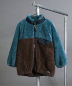 【エフオー オンラインストア/F.O.Online Store / KIDS】の【リンク】ファーフリースジャケット 人気、トレンドファッション・服の通販 founy(ファニー) ファッション Fashion キッズファッション Fashion for Kids アウター Coat Outerwear /Kids 2025年 2025 2025-2026秋冬・A/W Autumn/Winter 2025–26 AW25–26 冬 Winter / This Winter 無地 Plain, Solid Color thumbnail ターコイズブルー|ID: prp329100004639826 ipo3291000000035063472