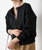 【ジェナ エスパス メルヴェイユ/Jena espace merveilleux】の【前後2WAY仕様/ロングシーズン着れる!】ビハイ袖メッシュ2WAYカーディガン 人気、トレンドファッション・服の通販 founy(ファニー) ファッション Fashion レディースファッション Fashion for Women トップス・カットソー Cut & Sew Tops カーディガン・羽織り Layered Style Cardigans 春 Spring カーディガン Cardigan, Knitwear スマート Smart, Elegant メッシュ Mesh, Net Fabric ロング Long, Long-Length S/S・春夏 SS, Spring/Summer, Warm Season 再入荷 Restock / Back in Stock おすすめ Recommended / Our Picks 夏 Summer thumbnail ブラック|ID: prp329100004639828 ipo3291000000033446878