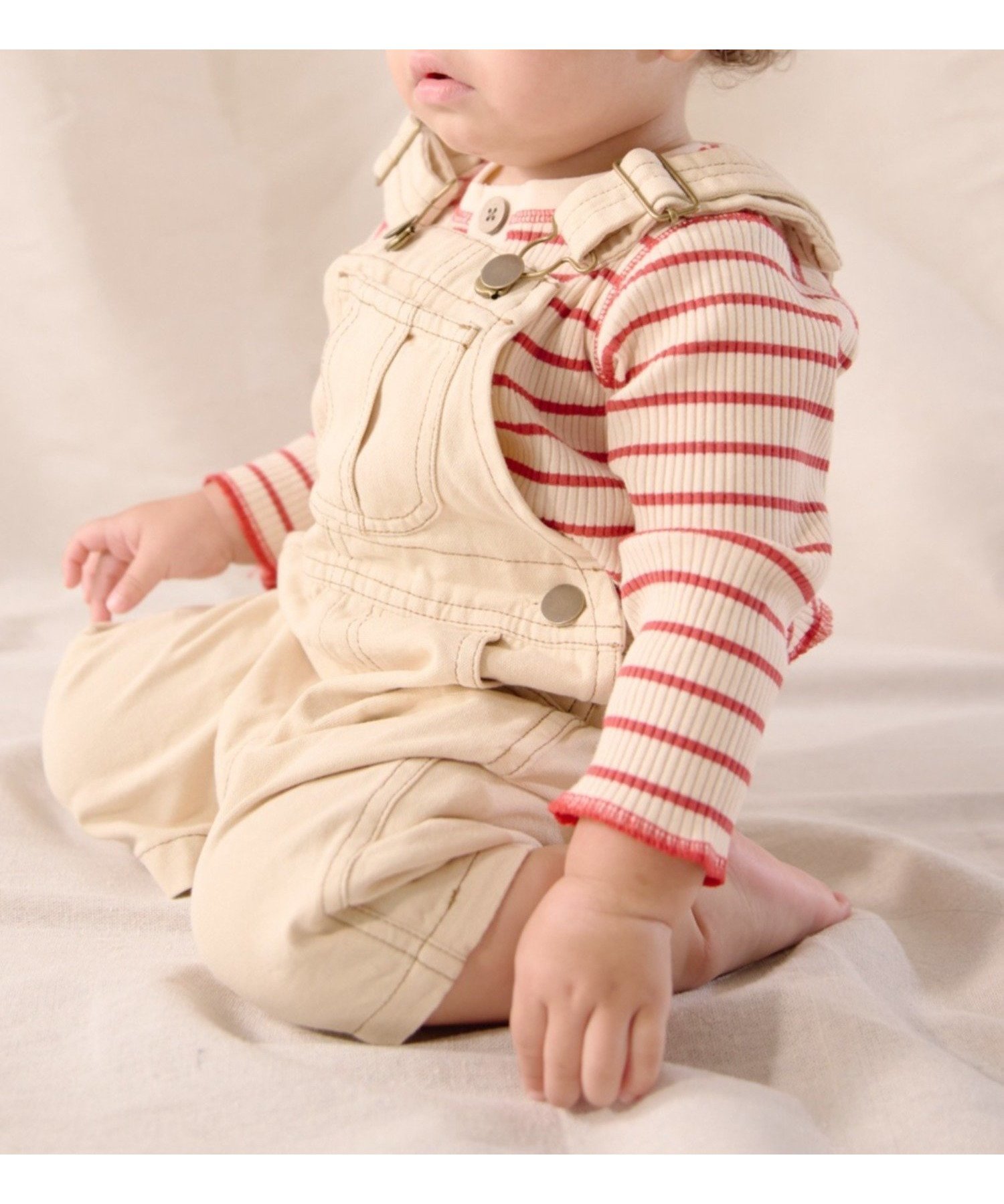 【チャオパニックティピー/CIAOPANIC TYPY / KIDS】の【BABY】【Qinn】綿ダックサロペット 人気、トレンドファッション・服の通販 founy(ファニー) 　ファッション　Fashion　キッズファッション　Fashion for Kids　インナー　Innerwear　サロペット　Overalls, Salopette　ロング　Long, Long-Length　ワーク　Workwear, Utility Style　 other-1|ID: prp329100004639832 ipo3291000000033446890