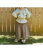 【リジェール/riziere / KIDS】の【リンクコーデ】2WAYパンツガールズセットアップ BEIGE|ID: prp329100004639849 ipo3291000000033447090