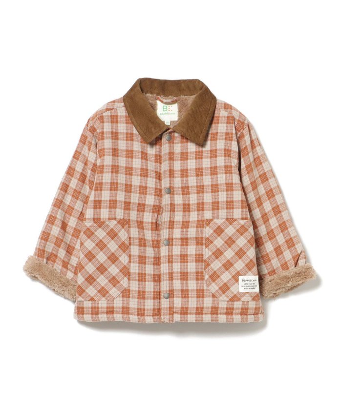 【ビームス/BEAMS / KIDS】の裏ボア チェック カバーオール(90~150cm) インテリア・キッズ・メンズ・レディースファッション・服の通販 founy(ファニー) https://founy.com/ ファッション Fashion キッズファッション Fashion for Kids おすすめ Recommended / Our Picks アウトドア Outdoor Clothing チェック Check, Plaid, Tartan フロント Front, Front Design |ID: prp329100004639851 ipo3291000000033447127