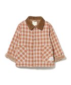 【ビームス/BEAMS / KIDS】の裏ボア チェック カバーオール(90~150cm) ORANGE|ID: prp329100004639851 ipo3291000000033447128
