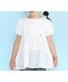 【その他のブランド/Other】のお花レースティアードトップス(80~130cm) ホワイト|ID: prp329100004639858 ipo3291000000033447182