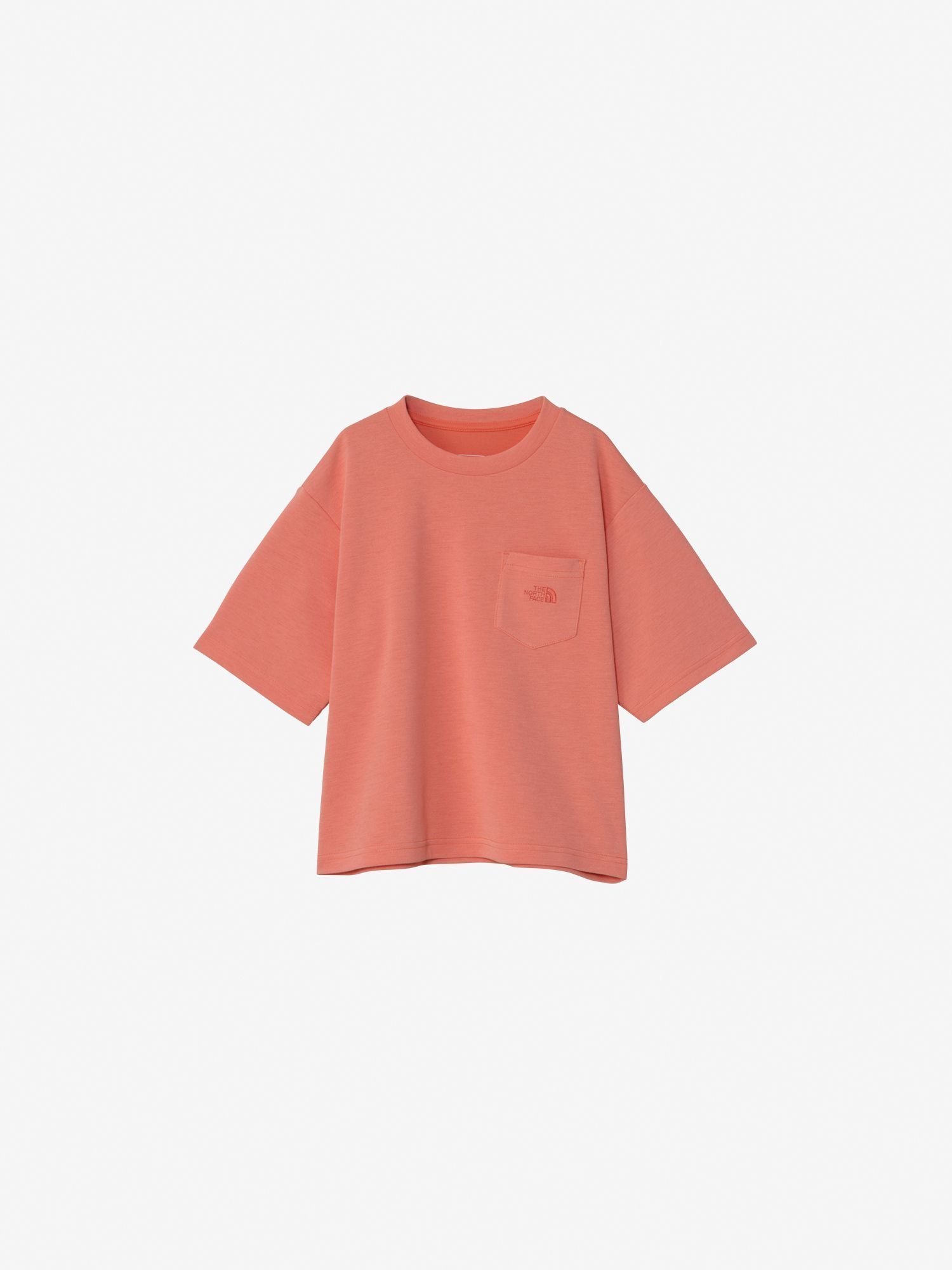 【ザ ノース フェイス/THE NORTH FACE / KIDS】の【公式】ショートスリーブヒートプロテクションティー(キッズ) インテリア・キッズ・メンズ・レディースファッション・服の通販 founy(ファニー) 　ファッション　Fashion　キッズファッション　Fashion for Kids　アウトドア　Outdoor Clothing　コレクション　Collection, Seasonal Line　ダブル　Double, Double-Breasted　ポケット　Pocket, Pocket Detail　吸水　Absorbent, Quick-Dry　夏　Summer　鹿の子　Piqué, Kanoko Fabric　リビングコーラル|ID: prp329100004639883 ipo3291000000033447534