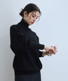【アダム エ ロペ/ADAM ET ROPE'】の【WEB限定】・【定番人気】WOOL混リブタートルニット 人気、トレンドファッション・服の通販 founy(ファニー) ファッション Fashion レディースファッション Fashion for Women トップス・カットソー Cut & Sew Tops ニット Knit Tops & Sweaters ウォッシャブル Machine Washable 今季 This Season, Current Season ショート Short, Short Length タートルネック Turtleneck, High Neck デニム Denim, Jeans Material 定番 Standard, Basic Item 人気 Popular, Best Seller ボトム Bottoms, Lower Wear ミニスカート Mini Skirt, Short Skirt ロング Long, Long-Length ワイド Wide, Wide Fit ワイドリブ Wide Rib, Wide Ribbed Knit A/W・秋冬 Autumn/Winter おすすめ Recommended / Our Picks 2026年 2026 thumbnail ブラック(01)|ID: prp329100004639928 ipo3291000000034450882