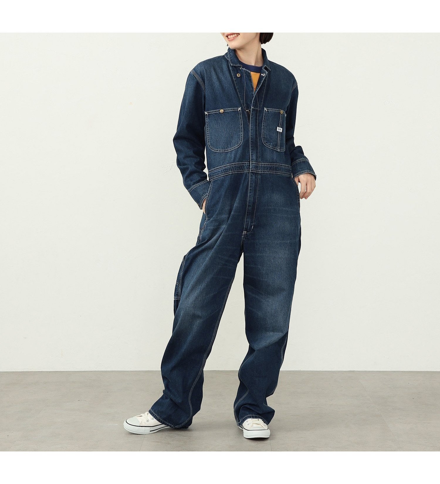 【その他のブランド/Other】のLee DUNGAREES UNION-ALLS/つなぎ/ジャンプスーツ/オールインワン/デニム【ユニセックス】 インテリア・キッズ・メンズ・レディースファッション・服の通販 founy(ファニー) 　ファッション　Fashion　メンズファッション　Fashion for Men　スーツ　Suit, Formalwear　デニム　Denim, Jeans Material　濃色ブルー|ID: prp329100004640024 ipo3291000000033539438