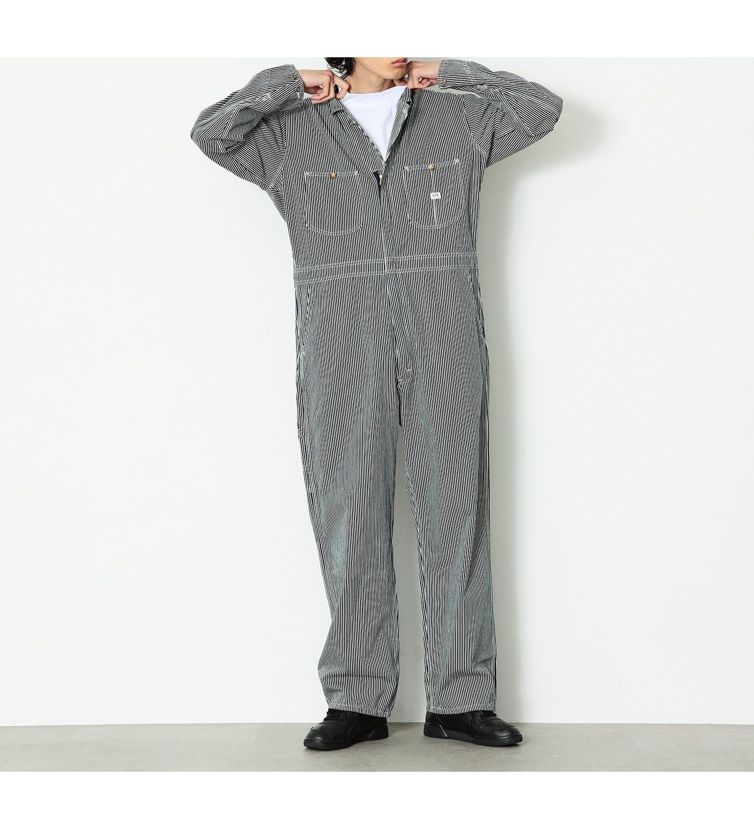 【その他のブランド/Other】のLee DUNGAREES UNION-ALLS/つなぎ/ジャンプスーツ/オールインワン/デニム【ユニセックス】 インテリア・キッズ・メンズ・レディースファッション・服の通販 founy(ファニー) 　ファッション　Fashion　メンズファッション　Fashion for Men　スーツ　Suit, Formalwear　デニム　Denim, Jeans Material　ヒッコリー|ID: prp329100004640024 ipo3291000000033539439
