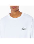 【メゾン キツネ/MAISON KITSUNE / MEN】のMK HANDWRITING OVERSIZE TEE-SHIRT 人気、トレンドファッション・服の通販 founy(ファニー) ファッション Fashion メンズファッション Fashion for Men 冬 Winter / This Winter 半袖 Short Sleeve, Half Sleeve A/W・秋冬 Autumn/Winter thumbnail WHITE/BLACK|ID: prp329100004640031 ipo3291000000033448960