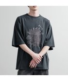 【ロッキーモンロー/Rocky Monroe】のオーバーサイズピグメント花柄プリントTシャツ A1.ブラック|ID: prp329100004640269 ipo3291000000033556449