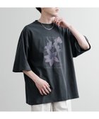 【ロッキーモンロー/Rocky Monroe】のオーバーサイズピグメント花柄プリントTシャツ B3.ブラック|ID: prp329100004640269 ipo3291000000033556452