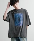 【ロッキーモンロー/Rocky Monroe】のオーバーサイズピグメント花柄プリントTシャツ C6.チャコール|ID: prp329100004640269 ipo3291000000033556457