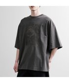 【ロッキーモンロー/Rocky Monroe】のオーバーサイズピグメント花柄プリントTシャツ D8.チャコール|ID: prp329100004640269 ipo3291000000033556459