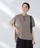 【ナノ ユニバース/nano universe】のNANOFINE強撚コットンワイドTシャツ 人気、トレンドファッション・服の通販 founy(ファニー) ファッション Fashion レディースファッション Fashion for Women トップス・カットソー Cut & Sew Tops シャツ・ブラウス・オフィスカジュアル Elegant Blouses & Button-Ups ロングTシャツ・Tシャツ Longline T-Shirts & Tees インナー Innerwear シンプル Simple, Minimal ジャケット Jacket, Outerwear スリット Slit, Slit Detail ベーシック Basic, Essential 半袖 Short Sleeve, Half Sleeve 無地 Plain, Solid Color ワイド Wide, Wide Fit 日本製 Made In Japan 夏 Summer 2025年 2025 2025-2026秋冬・A/W Autumn/Winter 2025–26 AW25–26 thumbnail モカ3|ID: prp329100004640285 ipo3291000000033453276