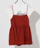 【フリークスストア/FREAK'S STORE】の【セットアイテム】キャミソール ロゴTシャツセット/ビスチェセット 人気、トレンドファッション・服の通販 founy(ファニー) ファッション Fashion レディースファッション Fashion for Women トップス・カットソー Cut & Sew Tops キャミソール&ノースリーブ Camisoles & Sleeveless Tops シャツ・ブラウス・オフィスカジュアル Elegant Blouses & Button-Ups ロングTシャツ・Tシャツ Longline T-Shirts & Tees ビスチェ Bustiers & Corset Tops / Layered Bustier Style 2025年 2025 2025春夏・S/S Spring/Summer 2025 SS25 おすすめ Recommended / Our Picks キャミソール Camisole, Spaghetti Strap Top フェミニン Feminine, Girly リボン Ribbon, Bow 夏 Summer S/S・春夏 SS, Spring/Summer, Warm Season thumbnail レンガ|ID: prp329100004640293 ipo3291000000033453355