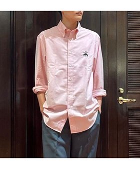 【ブルックス ブラザーズ/Brooks Brothers / MEN】のオンラインストア限定 LOGO Series ビッグGFロゴ スポーツシャツ Traditional Fit 人気、トレンドファッション・服の通販 founy(ファニー) ファッション Fashion メンズファッション Fashion for Men スポーツ Sports, Activewear ビッグ Big, Oversized |ID:prp329100004640299