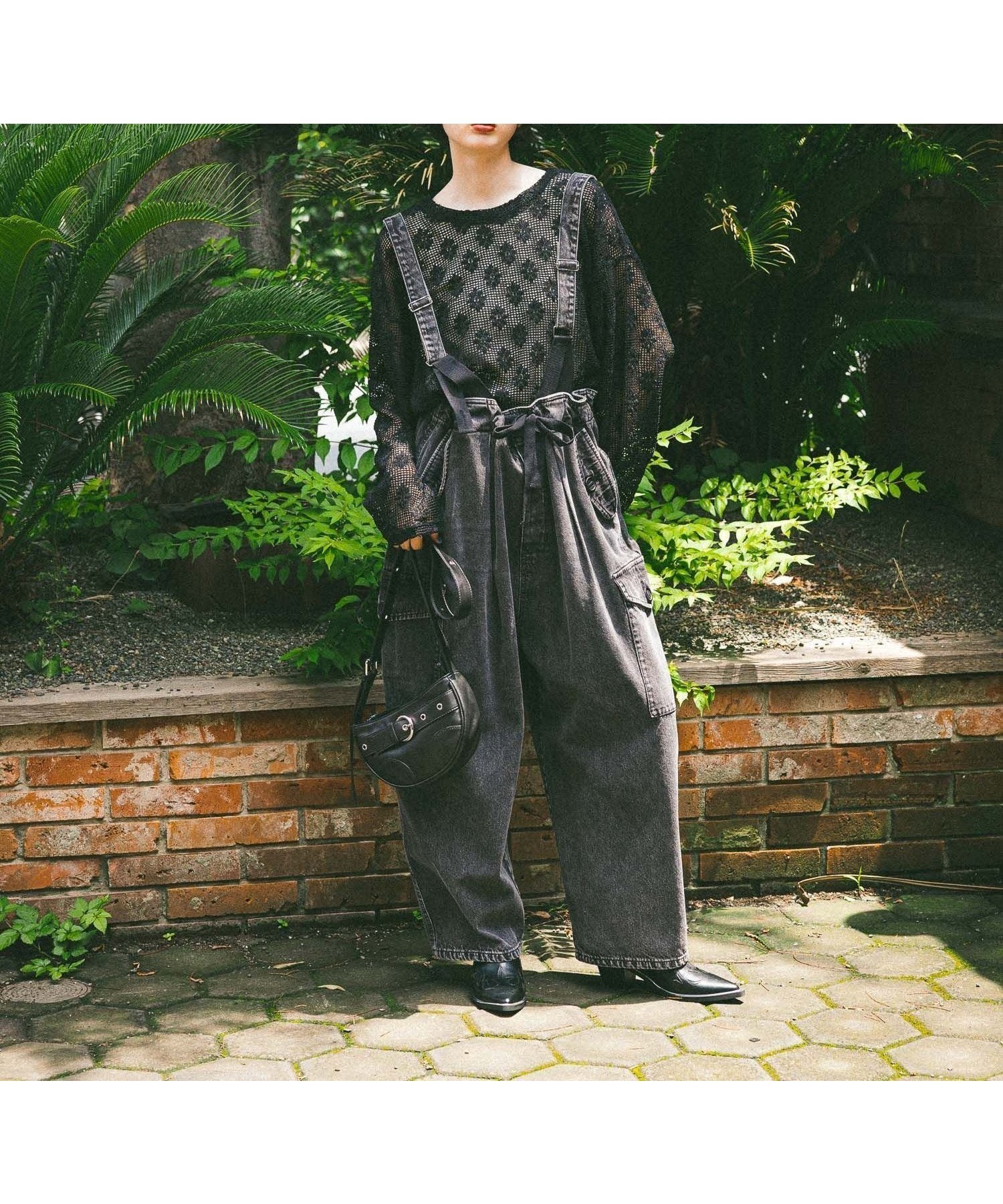 【ニコアンド/niko and】のNKJ 2025AW MONSTER CARGO DENIM インテリア・キッズ・メンズ・レディースファッション・服の通販 founy(ファニー) 　ファッション　Fashion　レディースファッション　Fashion for Women　インディゴ　Indigo Denim　インナー　Innerwear　秋　Autumn　カーゴパンツ　Cargo Pants, Utility Pants　今季　This Season, Current Season　サスペンダー　Suspenders, Braces　チェック　Check, Plaid, Tartan　デニム　Denim, Jeans Material　トレンド　Trend, Trending Now　定番　Standard, Basic Item　ハイネック　High Neck, Mock Neck　ボーダー　Border, Stripe　ミリタリー　Military, Army Style　レース　Lace, Lace Fabric　おすすめ　Recommended / Our Picks　2025年　2025　2025-2026秋冬・A/W　Autumn/Winter 2025–26 AW25–26　ブラックデニム|ID: prp329100004640300 ipo3291000000033501623