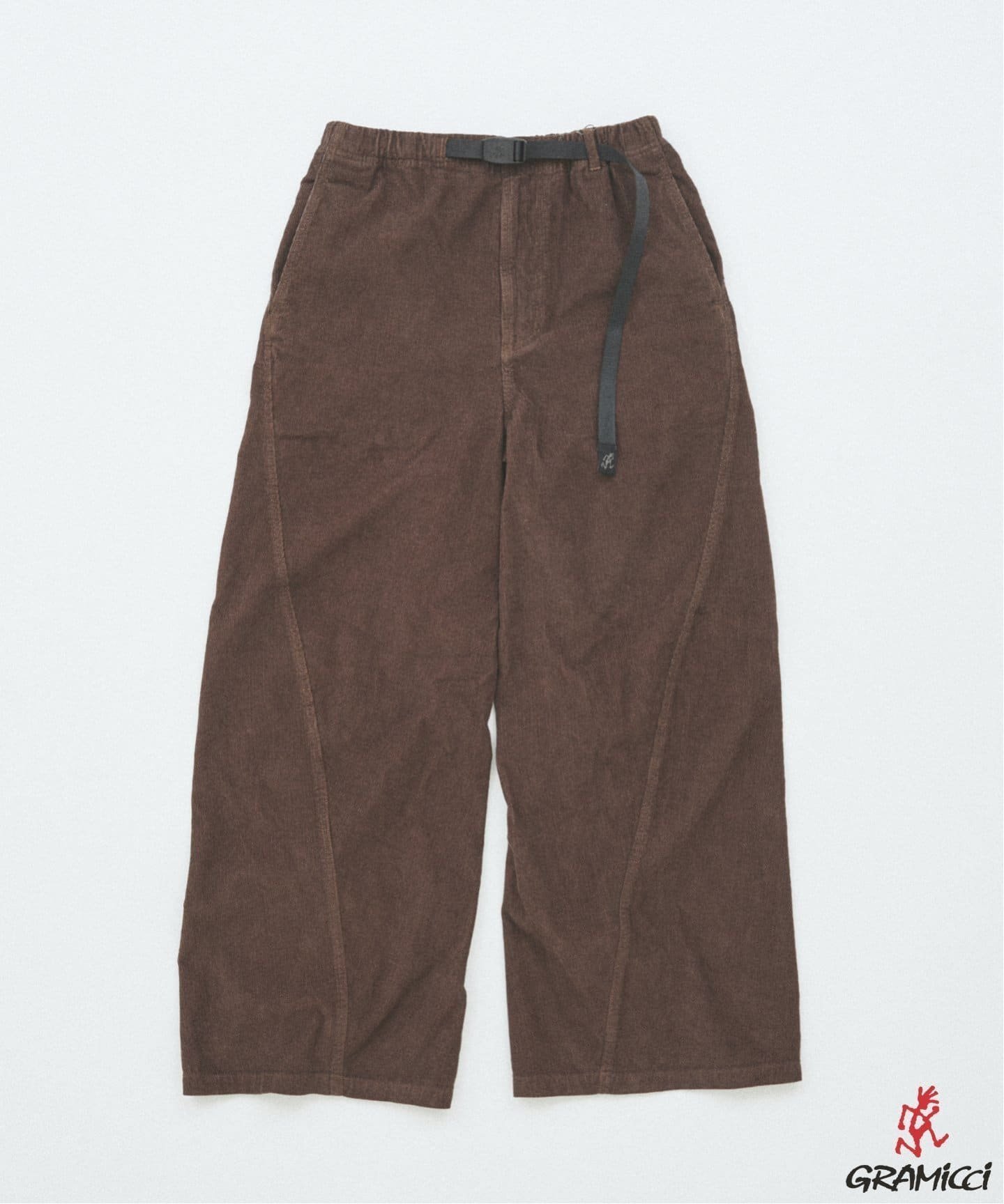 【ジャーナルスタンダード/JOURNAL STANDARD / MEN】のGramicci / グラミチ 別注 3D コーデュロイ パンツ インテリア・キッズ・メンズ・レディースファッション・服の通販 founy(ファニー) 　ファッション　Fashion　メンズファッション　Fashion for Men　ボトムス　Bottoms　アウトドア　Outdoor Clothing　カリフォルニア　California, Cali Style　キャラクター　Character, Licensed Characters　コンパクト　Compact, Small Size　コーデュロイ　Corduroy, Cord Fabric　バランス　Balance, Style Balance　パターン　Pattern, Design Print　フロント　Front, Front Design　別注　Limited Edition, Custom Order　ランニング　Running, Running Wear, Activewear, Jogging　ワイド　Wide, Wide Fit　A/W・秋冬　Autumn/Winter　ブラウン|ID: prp329100004640316 ipo3291000000033543375