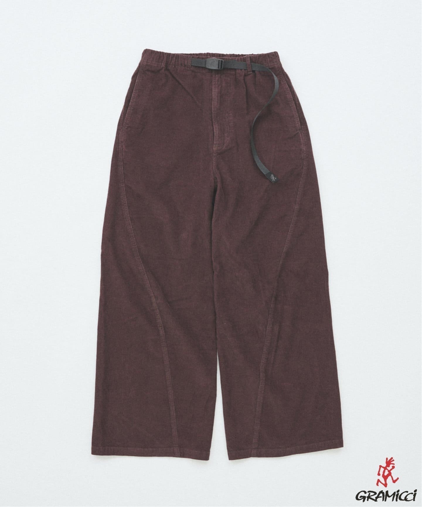 【ジャーナルスタンダード/JOURNAL STANDARD / MEN】のGramicci / グラミチ 別注 3D コーデュロイ パンツ インテリア・キッズ・メンズ・レディースファッション・服の通販 founy(ファニー) 　ファッション　Fashion　メンズファッション　Fashion for Men　ボトムス　Bottoms　アウトドア　Outdoor Clothing　カリフォルニア　California, Cali Style　キャラクター　Character, Licensed Characters　コンパクト　Compact, Small Size　コーデュロイ　Corduroy, Cord Fabric　バランス　Balance, Style Balance　パターン　Pattern, Design Print　フロント　Front, Front Design　別注　Limited Edition, Custom Order　ランニング　Running, Running Wear, Activewear, Jogging　ワイド　Wide, Wide Fit　A/W・秋冬　Autumn/Winter　ボルドー|ID: prp329100004640316 ipo3291000000033543385