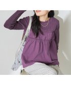 【フリークスストア/FREAK'S STORE】のアーミーリブ コンビ ピグメントロンT 25SS 人気、トレンドファッション・服の通販 founy(ファニー) ファッション Fashion レディースファッション Fashion for Women トップス・カットソー Cut & Sew Tops ロングTシャツ・Tシャツ Longline T-Shirts & Tees 2025年 2025 2025春夏・S/S Spring/Summer 2025 SS25 コンビ Combo, Combination Style ドッキング Docking, Mixed Material フェミニン Feminine, Girly 夏 Summer S/S・春夏 SS, Spring/Summer, Warm Season thumbnail パープル|ID: prp329100004640347 ipo3291000000033454731