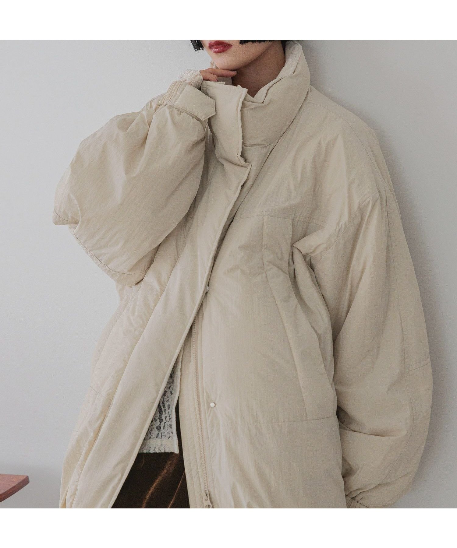 【ローリーズファーム/LOWRYS FARM】のモンスターコート インテリア・キッズ・メンズ・レディースファッション・服の通販 founy(ファニー) 　ファッション　Fashion　レディースファッション　Fashion for Women　アウター　Coat / Outerwear Collection　コート・ロングコート・ピーコート　Long Coats, Peacoats & More　おすすめ　Recommended / Our Picks　スピンドル　Spindle, Drawcord　バランス　Balance, Style Balance　ボトム　Bottoms, Lower Wear　ワッシャー　Washer, Crinkled Finish　NEWアイボリー|ID: prp329100004640349 ipo3291000000033454740