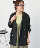 【ルクールブラン/le.coeur blanc】の【新色追加!】メッシュダブルブレストジャケット 人気、トレンドファッション・服の通販 founy(ファニー) ファッション Fashion レディースファッション Fashion for Women アウター Coat / Outerwear Collection レディースジャケット・軽アウター Jackets ウェーブ Wavy Pattern 秋 Autumn カーディガン Cardigan, Knitwear シアー Sheer, See-Through ジャケット Jacket, Outerwear ダブル Double, Double-Breasted デニム Denim, Jeans Material ボックス Boxy, Box Shape メッシュ Mesh, Net Fabric おすすめ Recommended / Our Picks 夏 Summer エレガント 上品 Elegant thumbnail ネイビー|ID: prp329100004640380 ipo3291000000033584852
