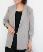 【ルクールブラン/le.coeur blanc】の【新色追加!】メッシュダブルブレストジャケット 人気、トレンドファッション・服の通販 founy(ファニー) ファッション Fashion レディースファッション Fashion for Women アウター Coat / Outerwear Collection レディースジャケット・軽アウター Jackets ウェーブ Wavy Pattern 秋 Autumn カーディガン Cardigan, Knitwear シアー Sheer, See-Through ジャケット Jacket, Outerwear ダブル Double, Double-Breasted デニム Denim, Jeans Material ボックス Boxy, Box Shape メッシュ Mesh, Net Fabric おすすめ Recommended / Our Picks 夏 Summer エレガント 上品 Elegant thumbnail グレージュ|ID: prp329100004640380 ipo3291000000033584856