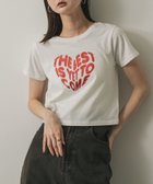 【センスオブプレイス/SENSE OF PLACE by URBAN RESEARCH】のクロップドグラフィックTシャツ(半袖) GRAPHIC-B|ID: prp329100004640387 ipo3291000000033595570