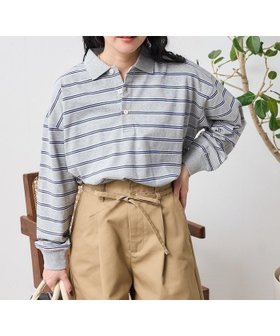 【フリークスストア/FREAK'S STORE】 マルチボーダーポロ襟 トップス 25SS人気、トレンドファッション・服の通販 founy(ファニー) ファッション Fashion レディースファッション Fashion for Women トップス・カットソー Cut & Sew Tops 2025年 2025 2025春夏・S/S Spring/Summer 2025 SS25 ポロシャツ Polo Shirt, Collared Tee 夏 Summer S/S・春夏 SS, Spring/Summer, Warm Season |ID:prp329100004640463