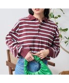 【フリークスストア/FREAK'S STORE】のマルチボーダーポロ襟 トップス 25SS 人気、トレンドファッション・服の通販 founy(ファニー) ファッション Fashion レディースファッション Fashion for Women トップス・カットソー Cut & Sew Tops 2025年 2025 2025春夏・S/S Spring/Summer 2025 SS25 ポロシャツ Polo Shirt, Collared Tee 夏 Summer S/S・春夏 SS, Spring/Summer, Warm Season thumbnail ダークブラウン|ID: prp329100004640463 ipo3291000000033456446