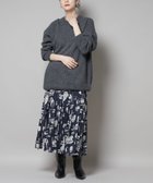 【ナノ ユニバース/nano universe】のアートプリントジョーゼットプリーツスカート 人気、トレンドファッション・服の通販 founy(ファニー) ファッション Fashion レディースファッション Fashion for Women スカート Skirts プリーツスカート / 上品フェミニンスタイル Pleated Skirts ウォッシャブル Machine Washable エアリー Airy Texture 今季 This Season, Current Season ジョーゼット Georgette, Semi-Sheer Fabric バランス Balance, Style Balance プリント Print, Printed Pattern プリーツ Pleats, Pleated モノトーン Monotone, Black and White おすすめ Recommended / Our Picks 2025年 2025 2025-2026秋冬・A/W Autumn/Winter 2025–26 AW25–26 thumbnail ネイビー|ID: prp329100004640473 ipo3291000000033456581