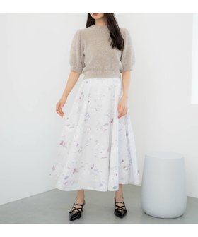 【ノエラ/Noela】のクラシカルフラワースカート 人気、トレンドファッション・服の通販 founy(ファニー) ファッション Fashion レディースファッション Fashion for Women スカート Skirts フレア Flare, Flared ポケット Pocket, Pocket Detail 秋 Autumn |ID:prp329100004640483