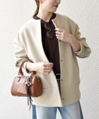 【シップス フォー ウィメン/SHIPS】の【WEB限定】SHIPS any 洗濯機可能 ダンボール コクーン ノーカラー コート ベージュ|ID: prp329100004640526 ipo3291000000033457130