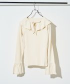 【フリークスストア/FREAK'S STORE】のアーミーフライス フリルロンT 25SS 人気、トレンドファッション・服の通販 founy(ファニー) ファッション Fashion レディースファッション Fashion for Women トップス・カットソー Cut & Sew Tops ロングTシャツ・Tシャツ Longline T-Shirts & Tees 2025年 2025 2025春夏・S/S Spring/Summer 2025 SS25 インナー Innerwear カットソー Cut and Sewn Top フィット Fit, Slim Fit フリル Frill, Ruffle リボン Ribbon, Bow ヴィンテージ Vintage Style 夏 Summer S/S・春夏 SS, Spring/Summer, Warm Season thumbnail オフホワイト|ID: prp329100004640549 ipo3291000000033457433