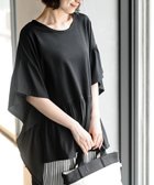 【アールピーエス/rps】の冷感カノコワイドギャザープルオーバー 人気、トレンドファッション・服の通販 founy(ファニー) ファッション Fashion レディースファッション Fashion for Women トップス・カットソー Cut & Sew Tops カジュアルプルオーバー・ニットトップス Pullovers & Knit Tops / Casual Pullovers ギャザー Gathered, Ruffled リゾート Resort, Vacation Style ワイド Wide, Wide Fit thumbnail ブラック|ID: prp329100004640550 ipo3291000000033457444