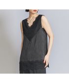 【ユナイテッドアローズ/UNITED ARROWS】のレース ノースリーブ トップス BLACK|ID: prp329100004640578 ipo3291000000033457805