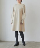【ユナイテッドアローズ/UNITED ARROWS】のEMMEL REFINES EM Vキリカエ ミニ Aライン ワンピース NATURAL|ID: prp329100004640590 ipo3291000000033954500