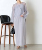 【ジェナ エスパス メルヴェイユ/Jena espace merveilleux】のシアーセットキャミワンピース 人気、トレンドファッション・服の通販 founy(ファニー) ファッション Fashion レディースファッション Fashion for Women ワンピース Dresses キャミソールワンピース Camisole Dresses キャミソール Camisole, Spaghetti Strap Top キャミワンピース Cami Dress, Slip Dress 切替 Switching, Contrast Panel スマート Smart, Elegant スリット Slit, Slit Detail タンク Tank Top, Sleeveless Top 再入荷 Restock / Back in Stock おすすめ Recommended / Our Picks thumbnail グレー|ID: prp329100004640621 ipo3291000000033458081