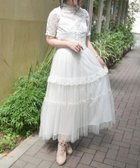 【アクシーズファム/axes femme】のコルセット風編上ジャンスカ 人気、トレンドファッション・服の通販 founy(ファニー) ファッション Fashion レディースファッション Fashion for Women インナー Innerwear クラシカル Classical, Vintage-Inspired コルセット Corset, Bustier シアー Sheer, See-Through シャーリング Shirring, Ruched チュール Tulip, Tulip Motif バランス Balance, Style Balance フロント Front, Front Design ミックス Mix, Mixed Style レース Lace, Lace Fabric ロング Long, Long-Length thumbnail 白|ID: prp329100004640629 ipo3291000000033458129