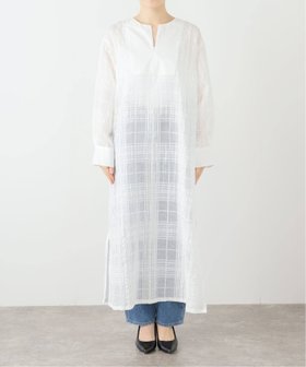 【イエナ/IENA】のチェックジャカードカフタンワンピース 人気、トレンドファッション・服の通販 founy(ファニー) ファッション Fashion レディースファッション Fashion for Women ワンピース Dresses |ID:prp329100004640631