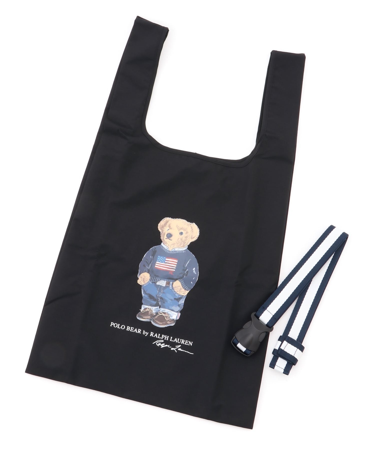 【ムーンバット/MOONBAT】のPOLO RALPH LAUREN/WEB限定 レインバッグ ポロベア インテリア・キッズ・メンズ・レディースファッション・服の通販 founy(ファニー) 　ファッション　Fashion　レディースファッション　Fashion for Women　アイビー　Ivy Pattern　クラシカル　Classical, Vintage-Inspired　コンパクト　Compact, Small Size　ニューヨーク　New York, NYC Style　フロント　Front, Front Design　ブラック|ID: prp329100004640792 ipo3291000000033460617