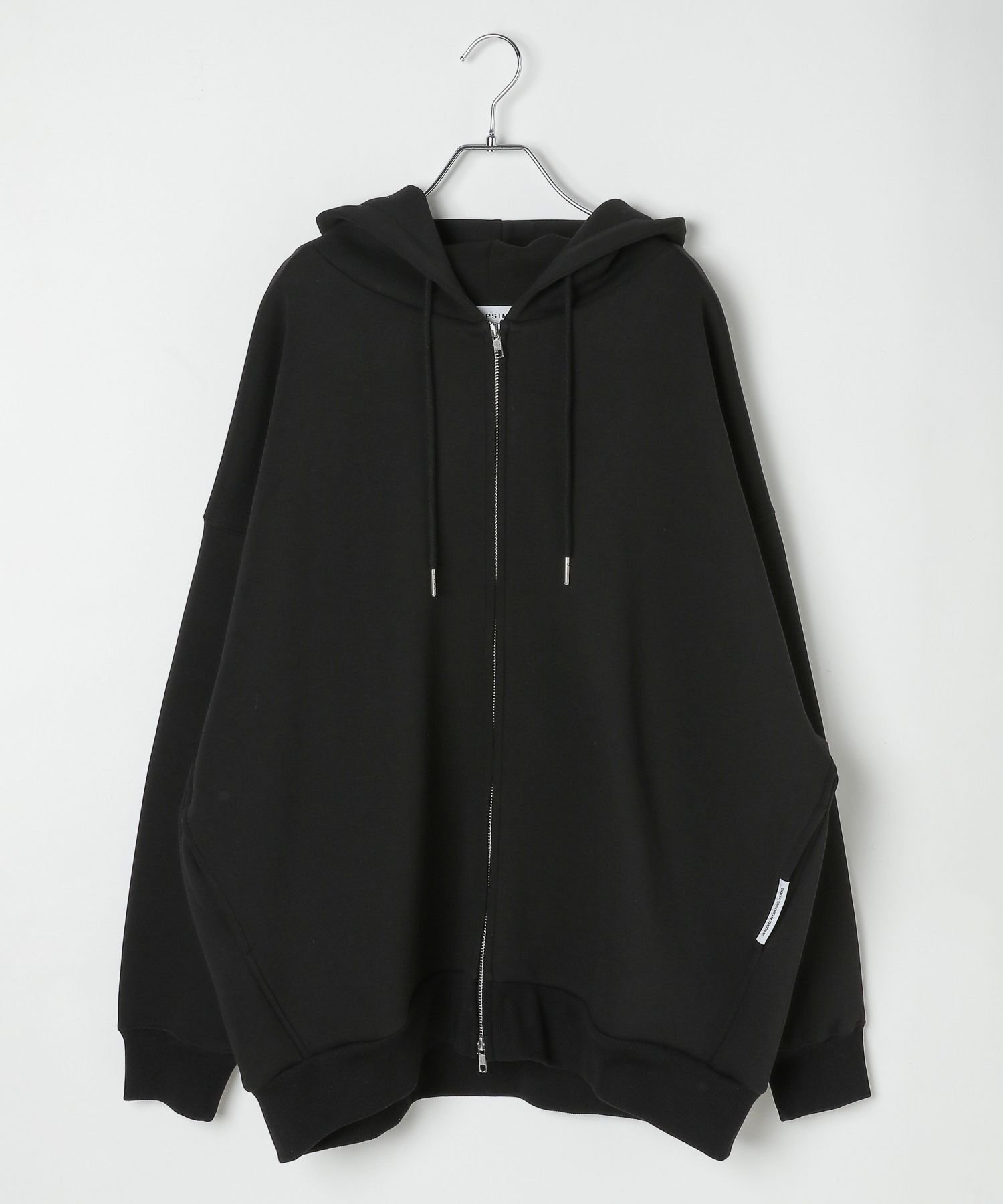 【レプシィム ローリーズファーム/LEPSIM LOWRYS FARM】のパフエアZIPBIGフーディー インテリア・キッズ・メンズ・レディースファッション・服の通販 founy(ファニー) 　ファッション　Fashion　レディースファッション　Fashion for Women　おすすめ　Recommended / Our Picks　パッチ　Patch, Appliqué　フレア　Flare, Flared　レース　Lace, Lace Fabric　ブラック09|ID: prp329100004640817 ipo3291000000033850350
